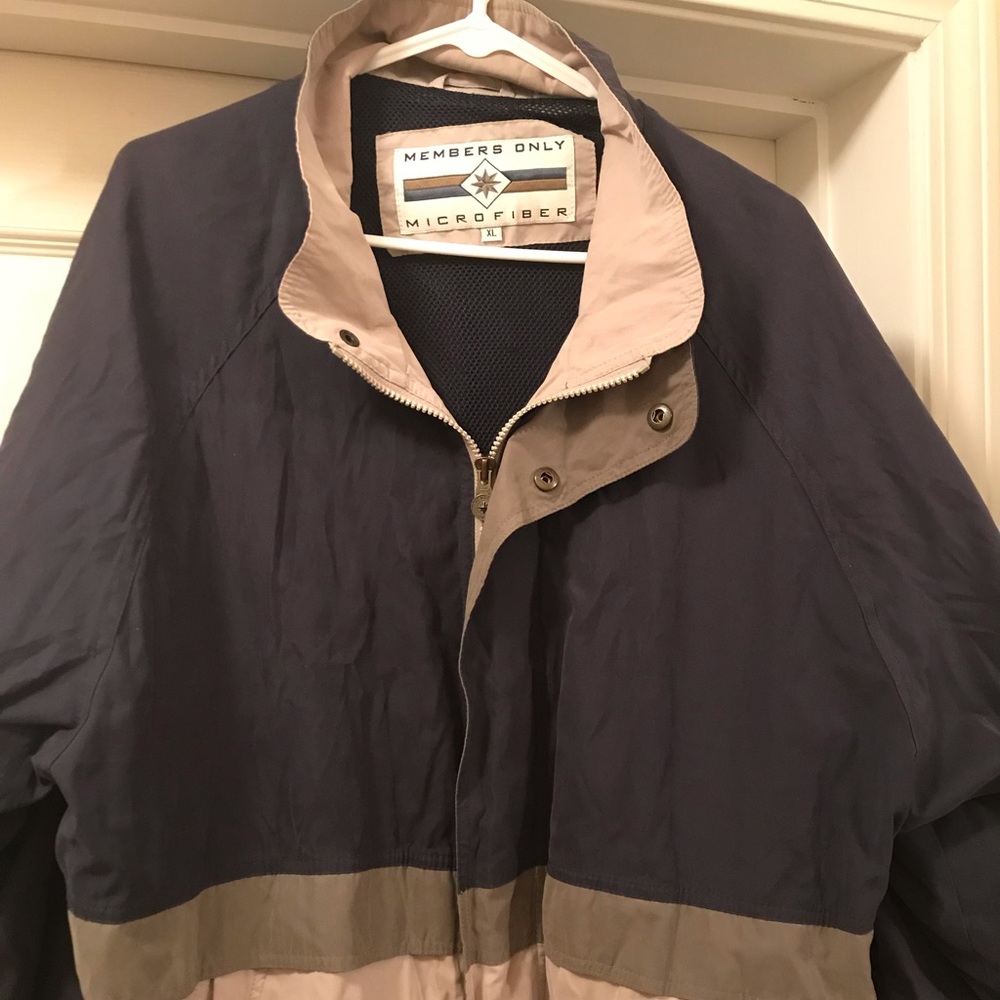 Members only windbreaker